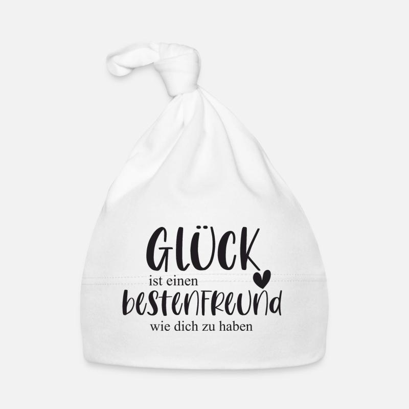 bester Freund Freundschaft Geschenk Glück Baby Bio-Mütze
