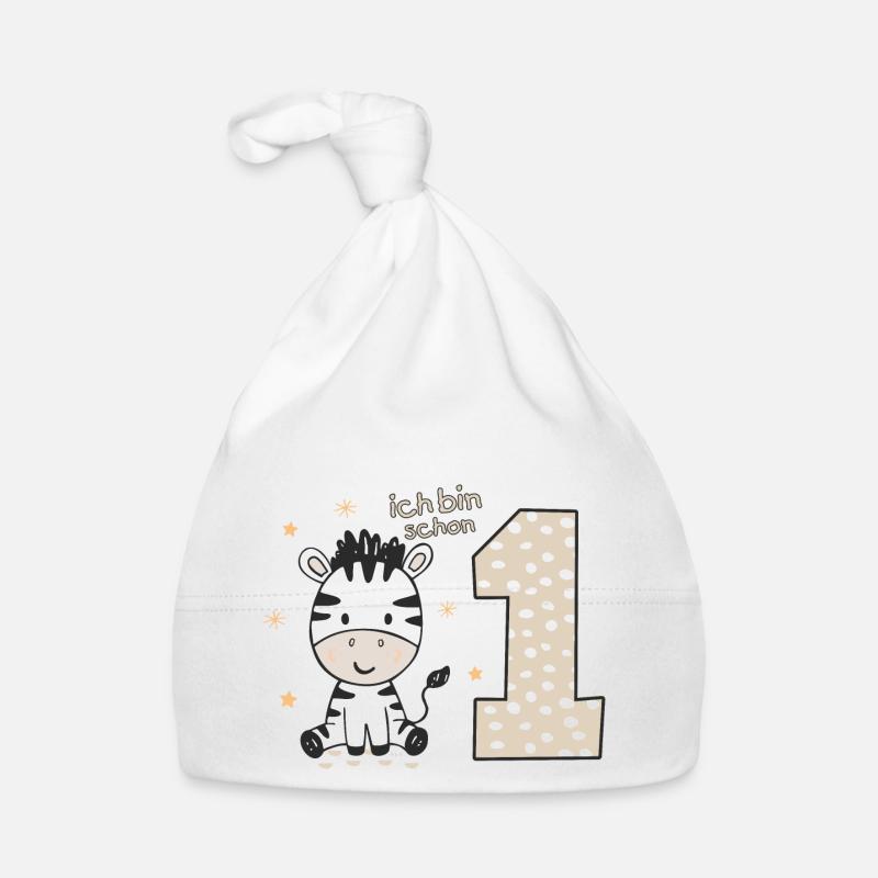 1. Geburtstag Eins erster Geburtstag Geschenk Baby Bio-Mütze