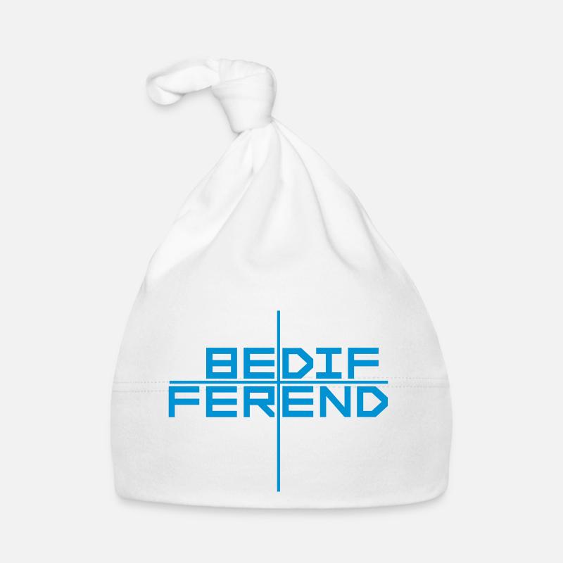 Soyez différent Logo Design Bonnet bio Bébé