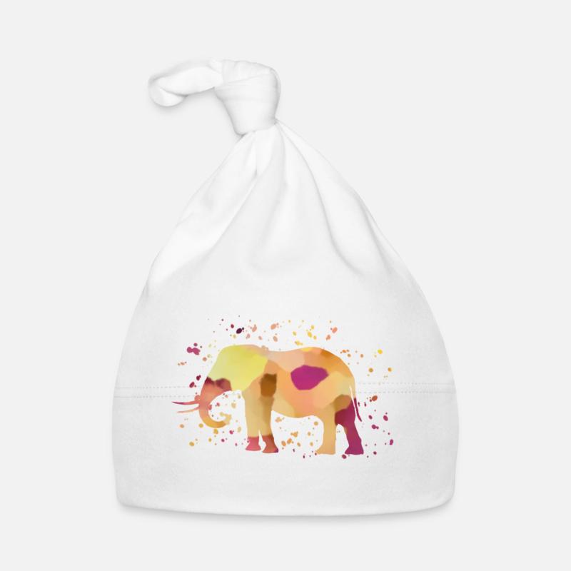 Elefant Baby Bio-Mütze