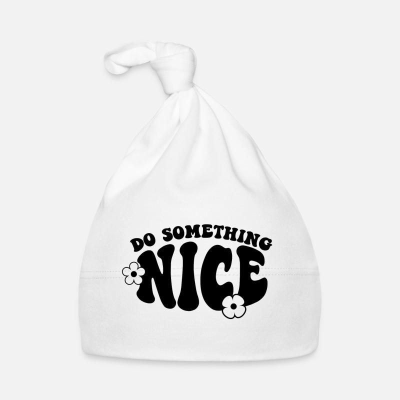 Do Something Nice Organic Baby Cap