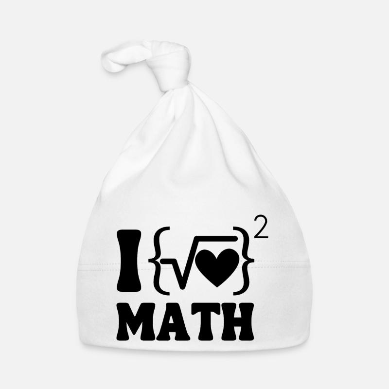 J’adore les maths Bonnet bio Bébé