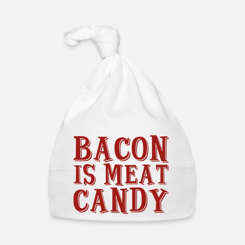 Le bacon est un bonbon à la viande 2 Bonnet bio Bébé