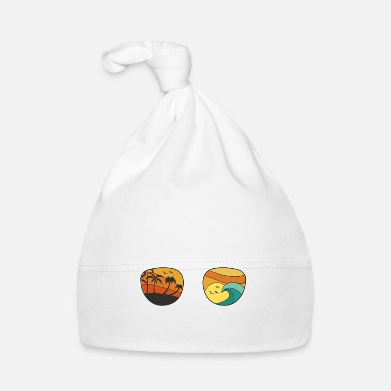 Retired ambulance driver Beach holiday Organic Baby Cap