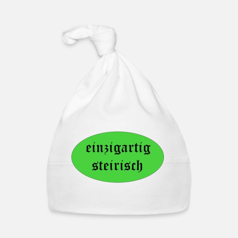 einzigartig steirisch Baby Bio-Mütze