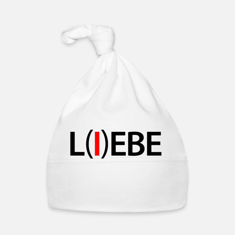 Liebe Lebe - Lebe die Liebe Baby Bio-Mütze