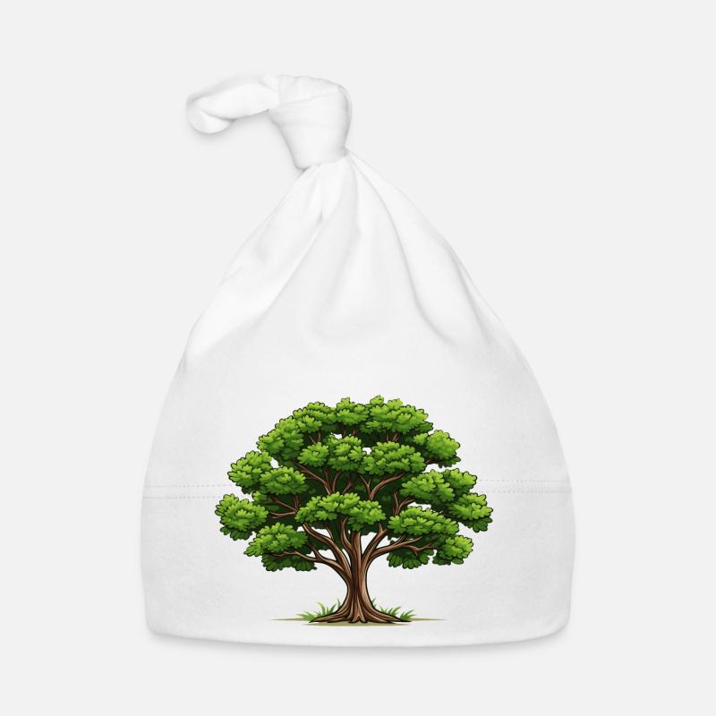 Deciduous tree - nature conservation Organic Baby Cap