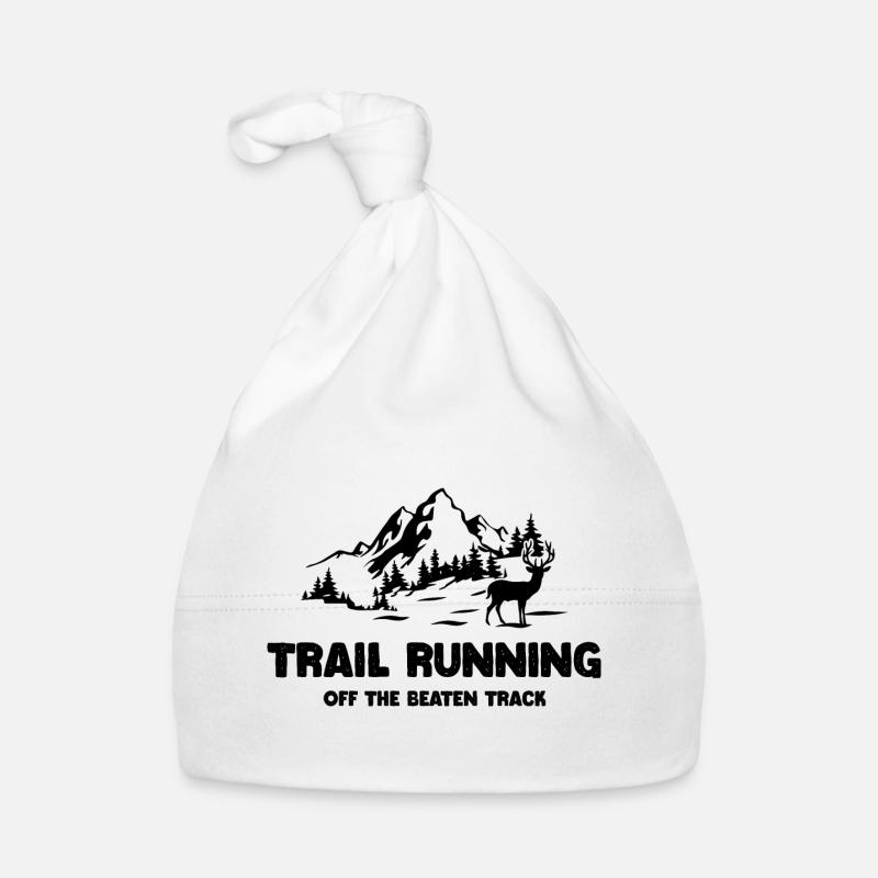Trail Running - Off The Beaten Track Organic Baby Cap