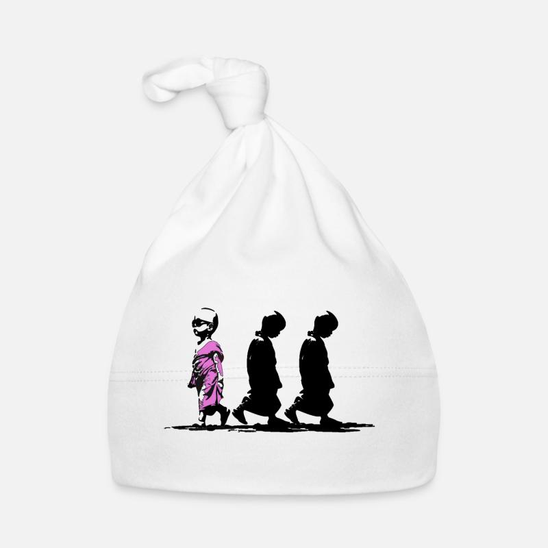 Neonpfad der Stille, sei anders Baby Bio-Mütze