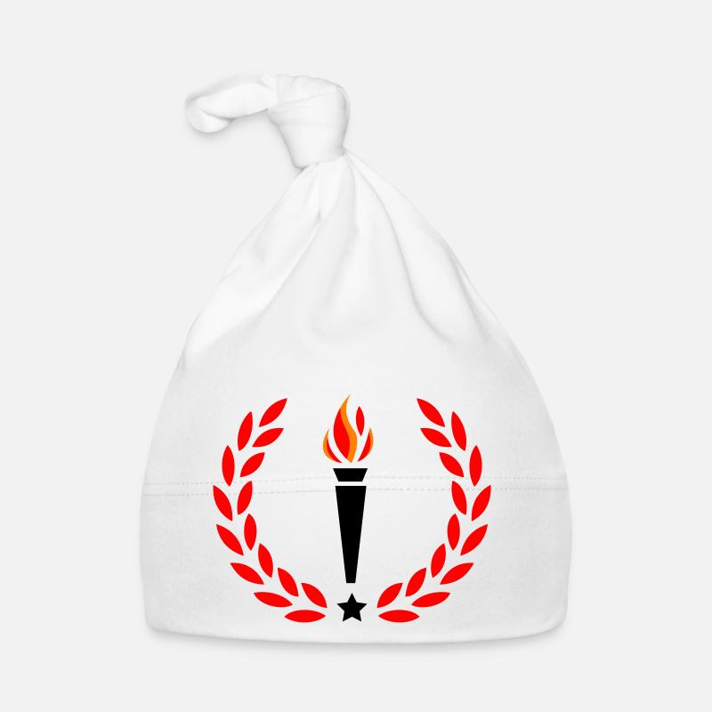 Torche de feu Bonnet bio Bébé