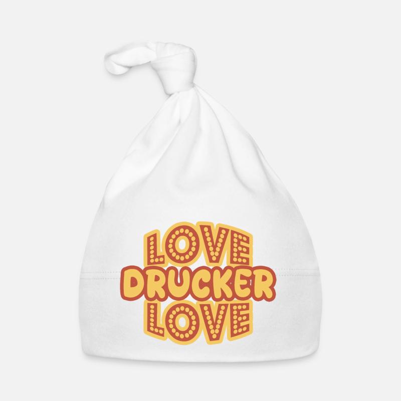 Printer as a job Organic Baby Cap