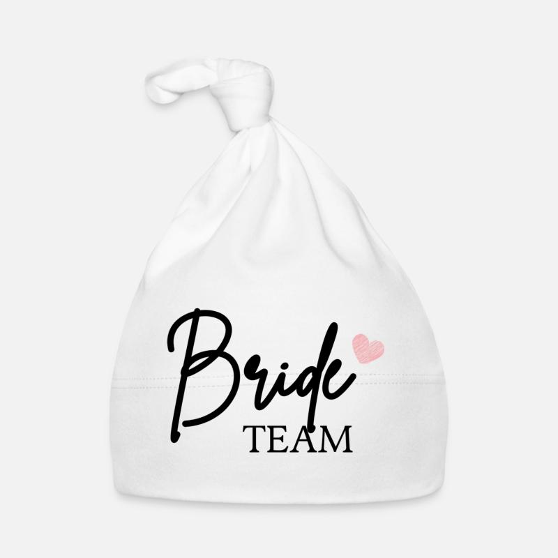 TeamBride Baby Bio-Mütze