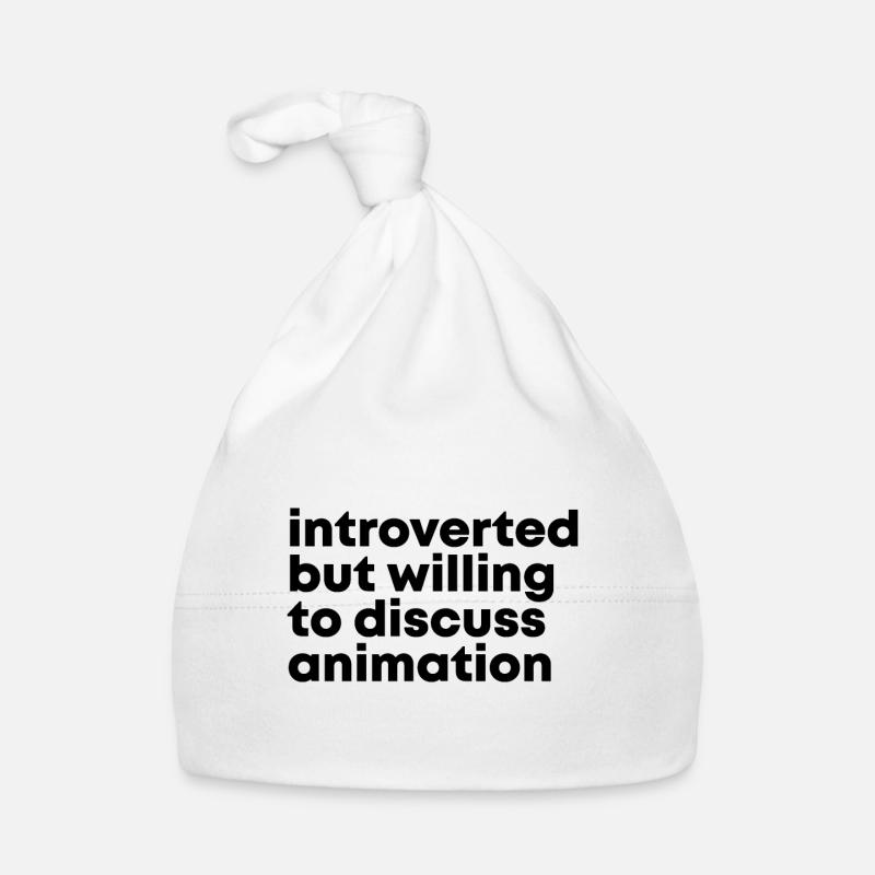 animation - Bonnet bio Bébé - blanc