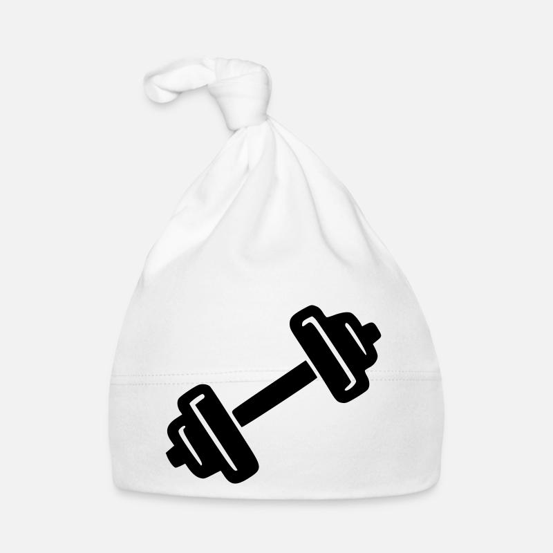 Dumbbell Organic Baby Cap