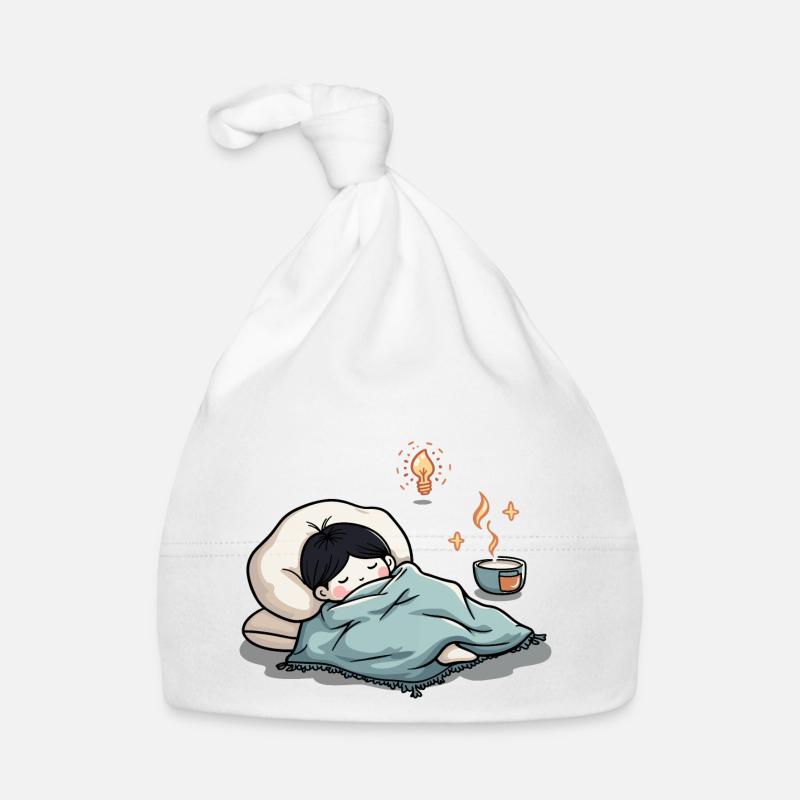ENERGY SAVING MODE Organic Baby Cap