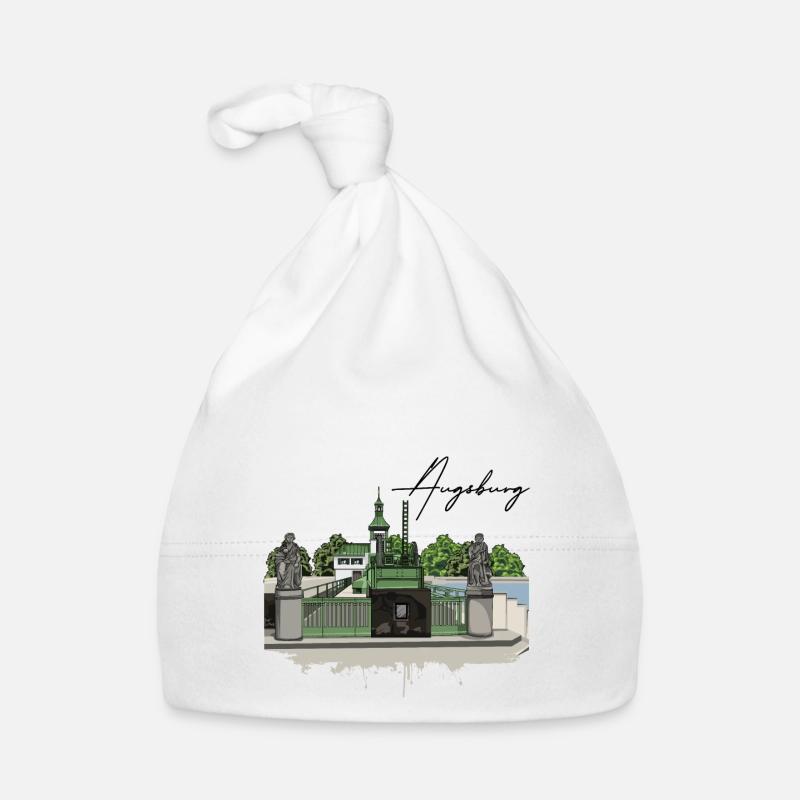 High Indulgence // High Customs // Augsburg // Illustration Organic Baby Cap