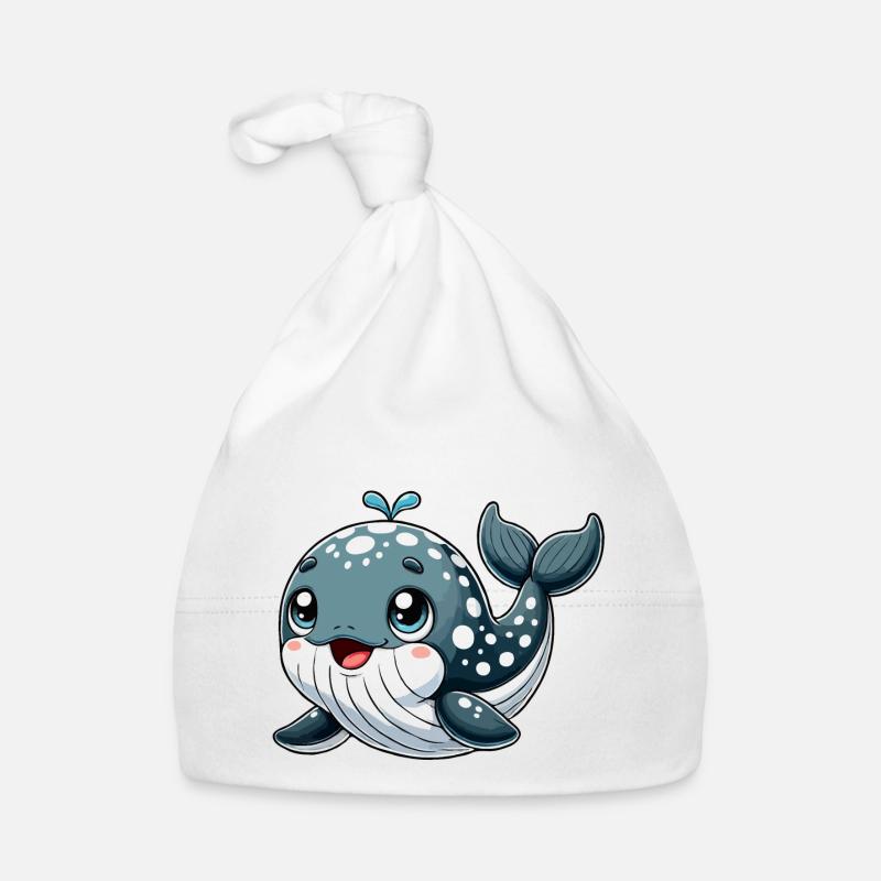 Bébé baleine Bonnet bio Bébé