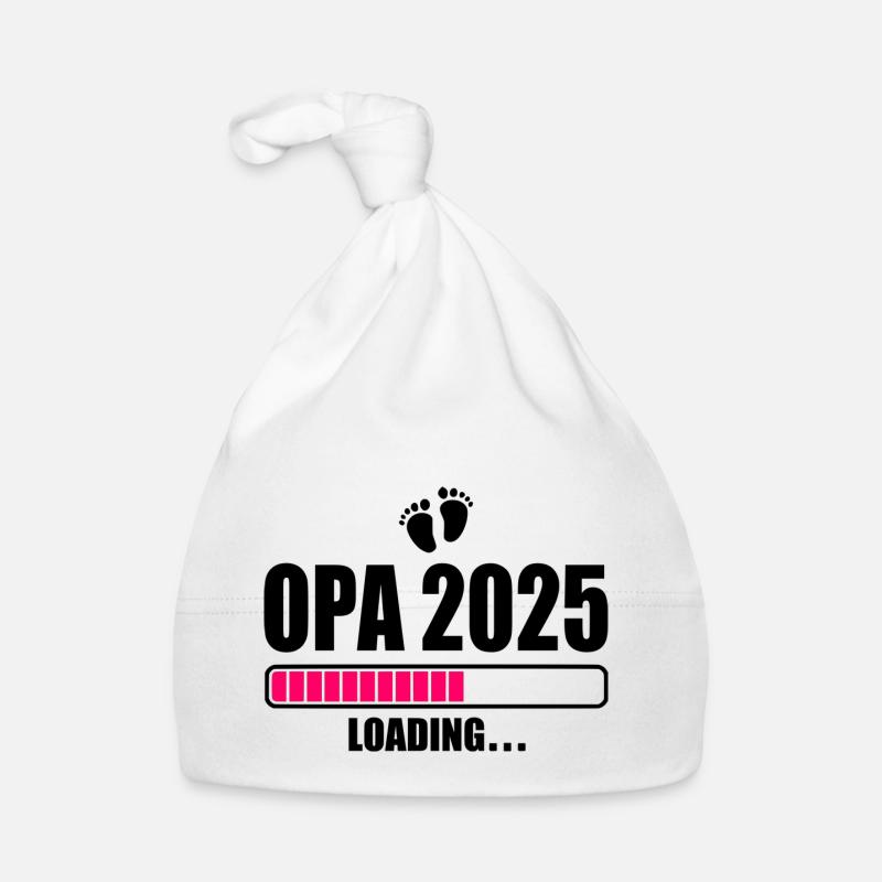 Opa 2025 loading Baby Bio-Mütze