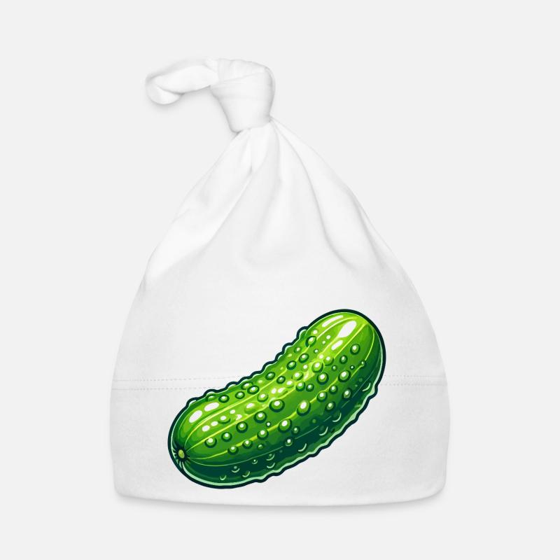 Curved pickle Organic Baby Cap