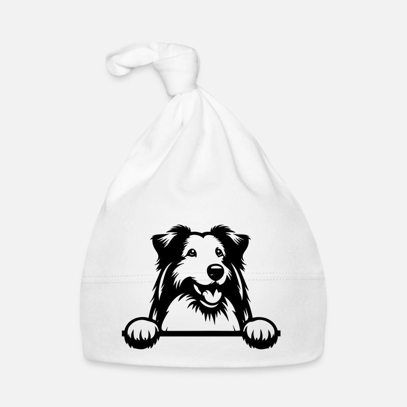 Bearded Collie Baby Bio-Mütze