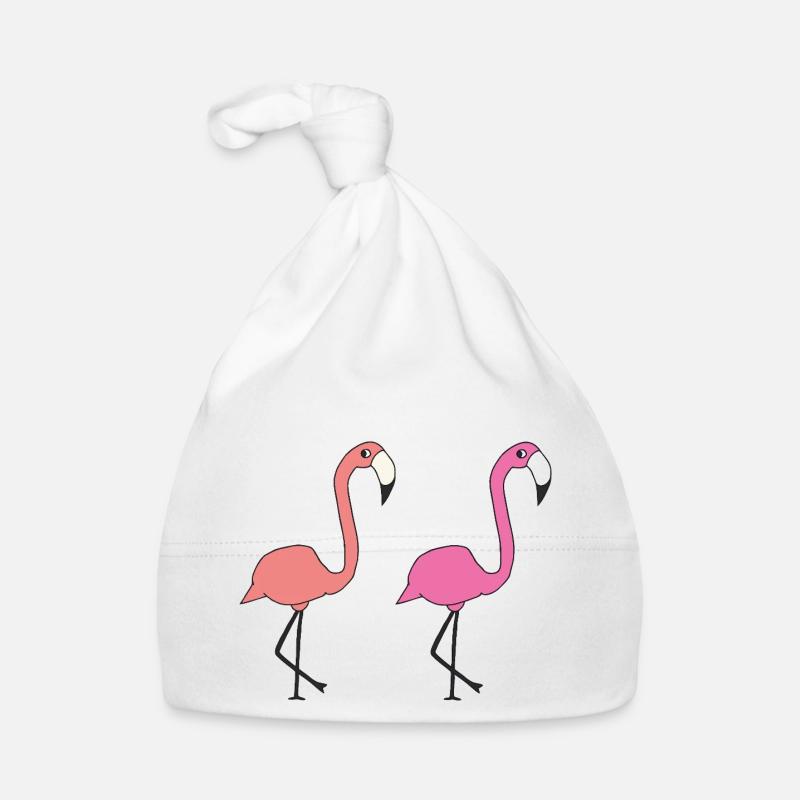 flamingo freunde Baby Bio-Mütze
