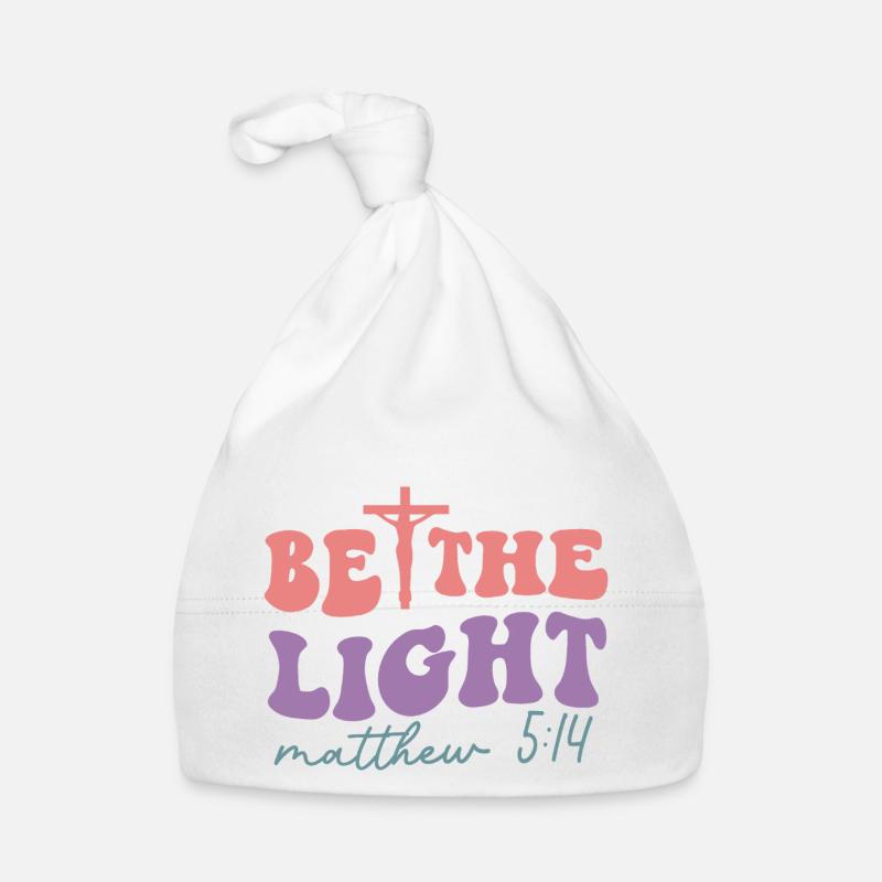 Be the Light Organic Baby Cap