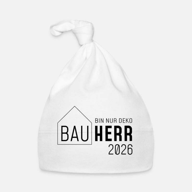 Builder 2026 - I'm just decoration! Organic Baby Cap