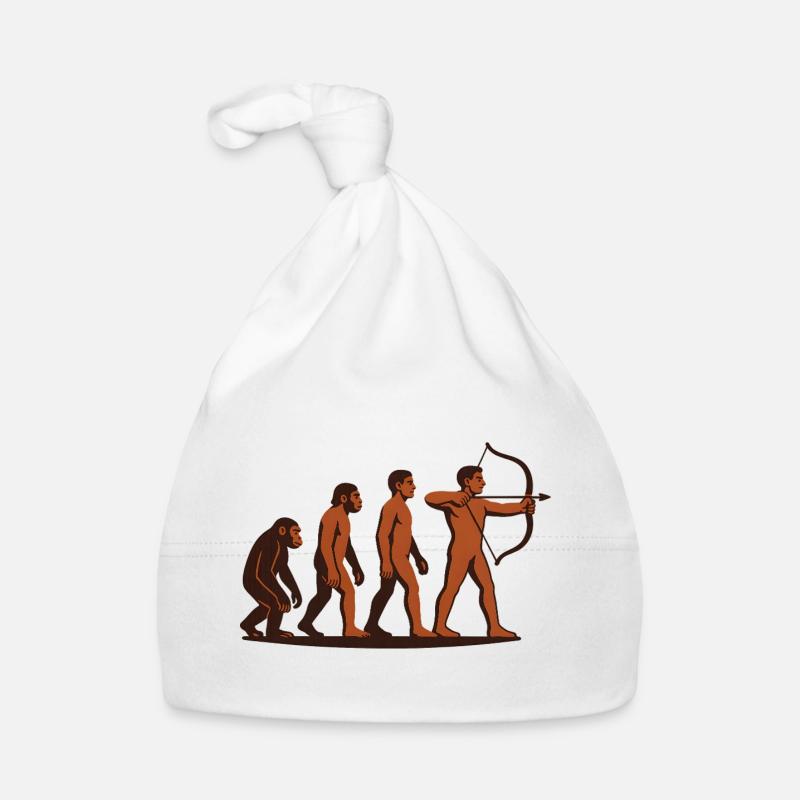 Evolution Bogenschießen Bogen Ziel Bogenschütze Baby Bio-Mütze