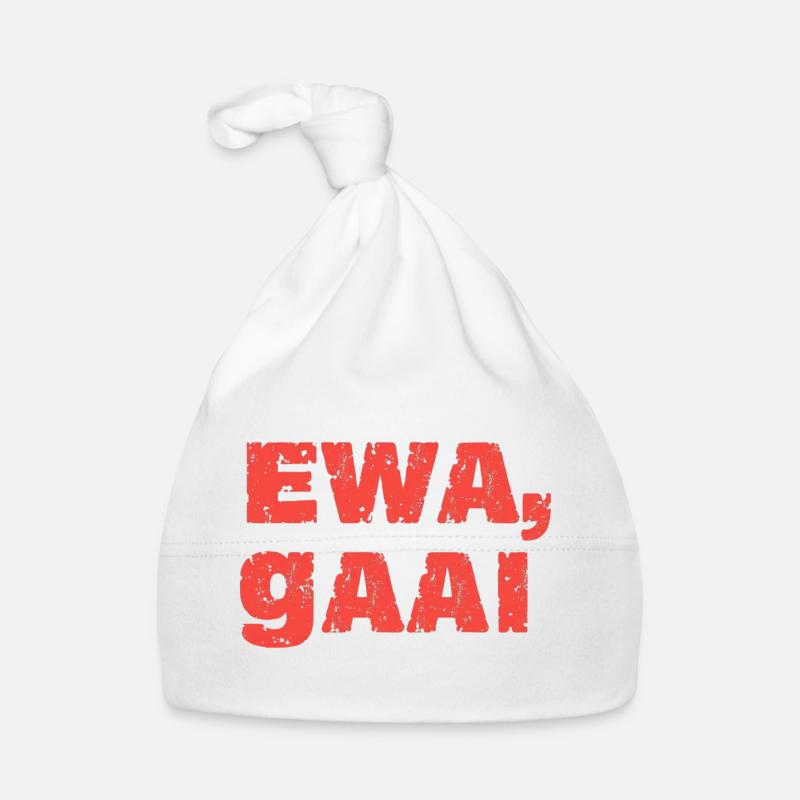 Ewa, jay. Antwerp proverbs Organic Baby Cap