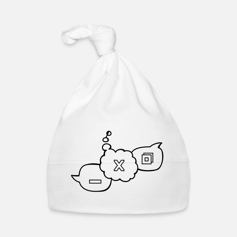 Bulles de dialogue d’ordinateur Bonnet bio Bébé