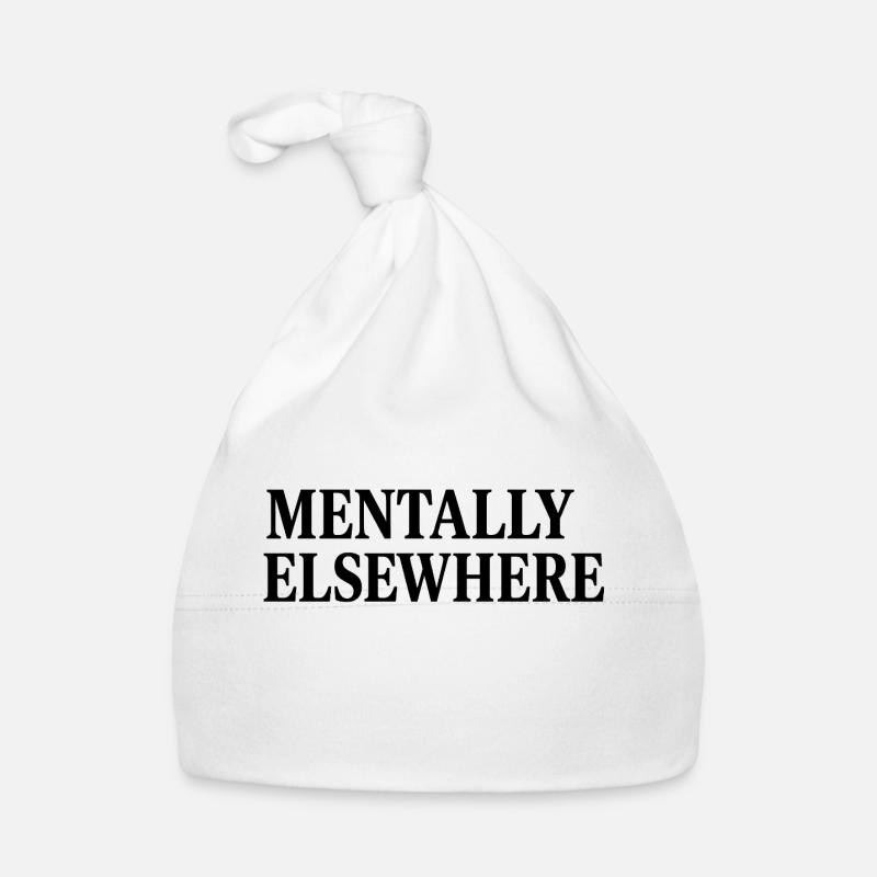 MENTALLY ELSEWHERE Organic Baby Cap