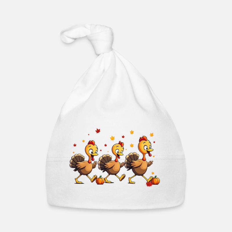 Bébé dinde de Thanksgiving Bonnet bio Bébé