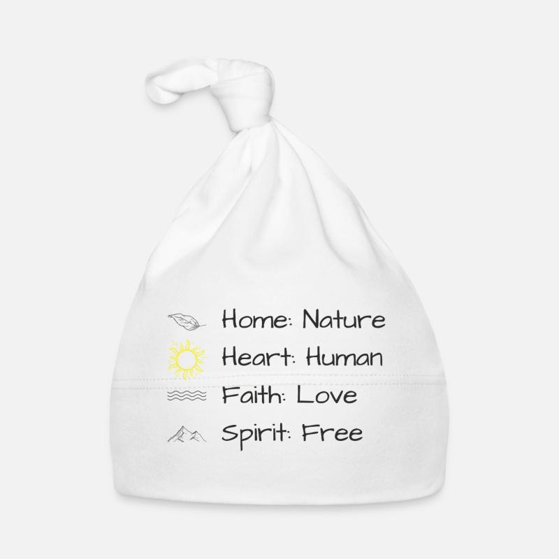 Connected to everything Organic Baby Cap