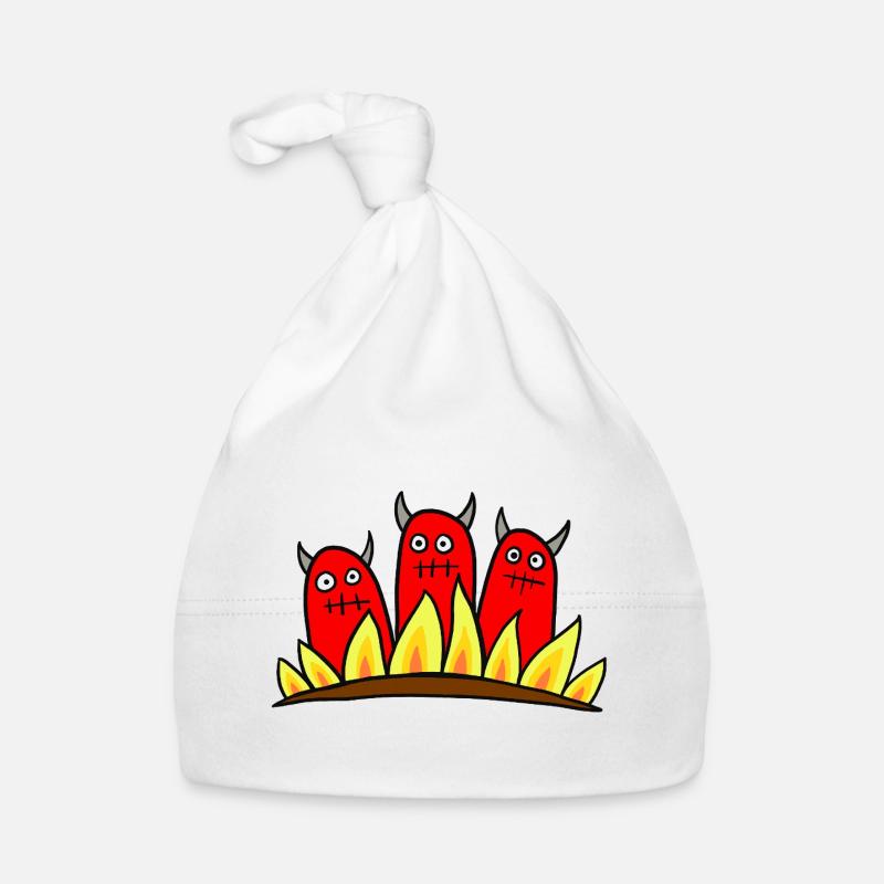 3 Devils Organic Baby Cap