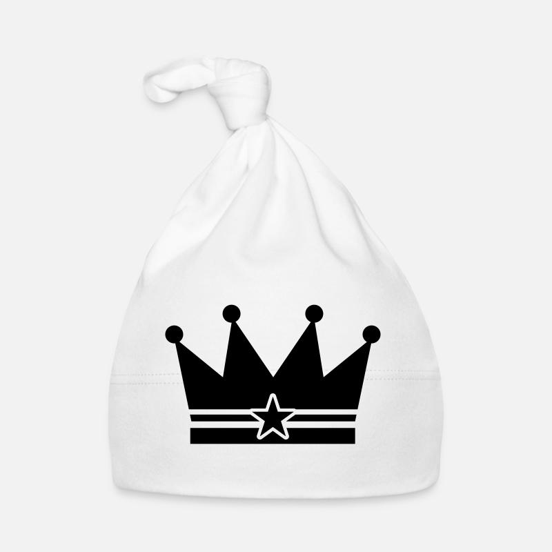 Symbole de la couronne Bonnet bio Bébé