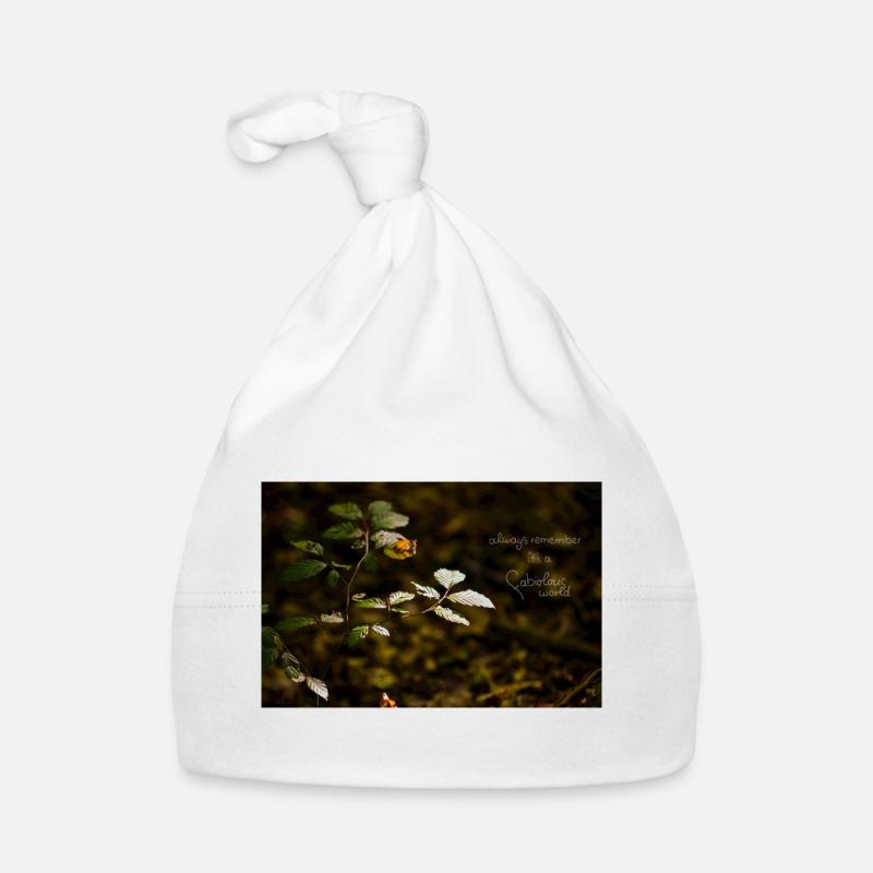 fabiolous world Forest tranquility Organic Baby Cap