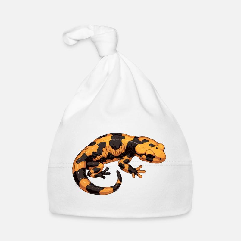Feuersalamander Salamander Baby Bio-Mütze