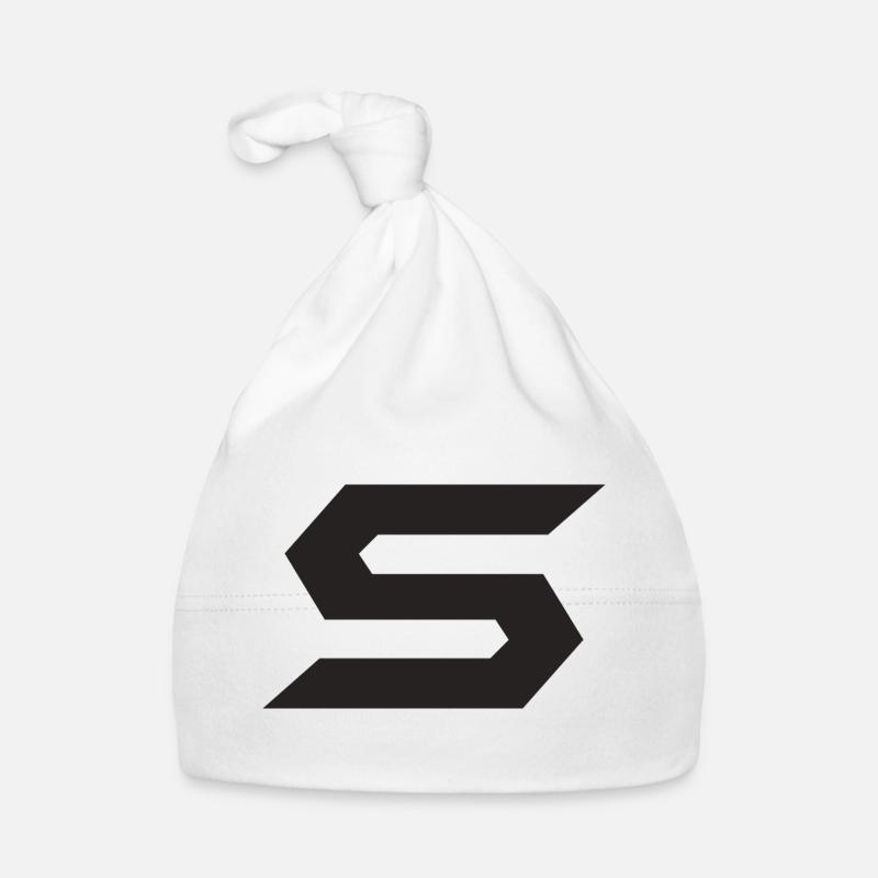 Geometric SForm Pattern Organic Baby Cap