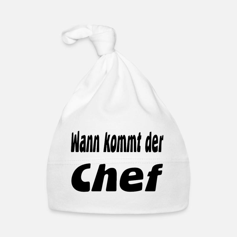 Chef Baby Bio-Mütze