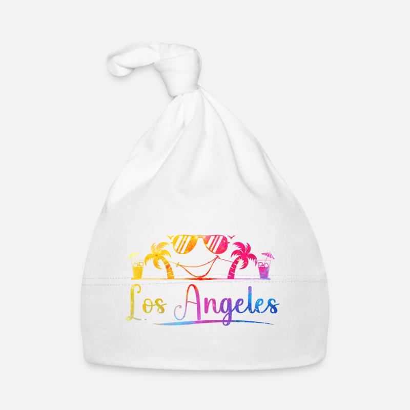 Los Angeles Palmen  Baby Bio-Mütze