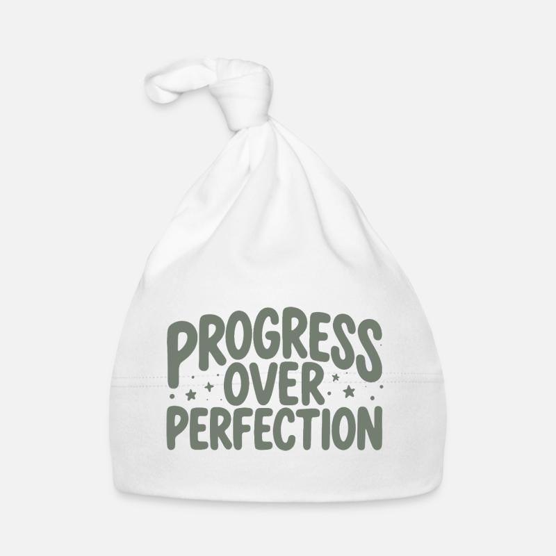 Progress counts | Motivation Organic Baby Cap