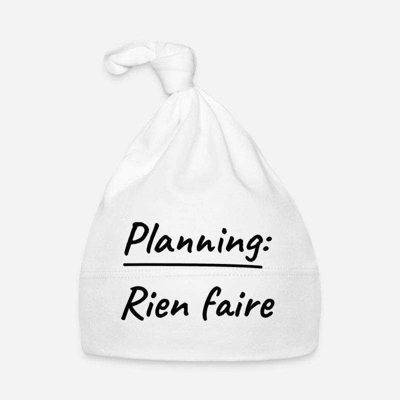 Planning Nothing to do Organic Baby Cap