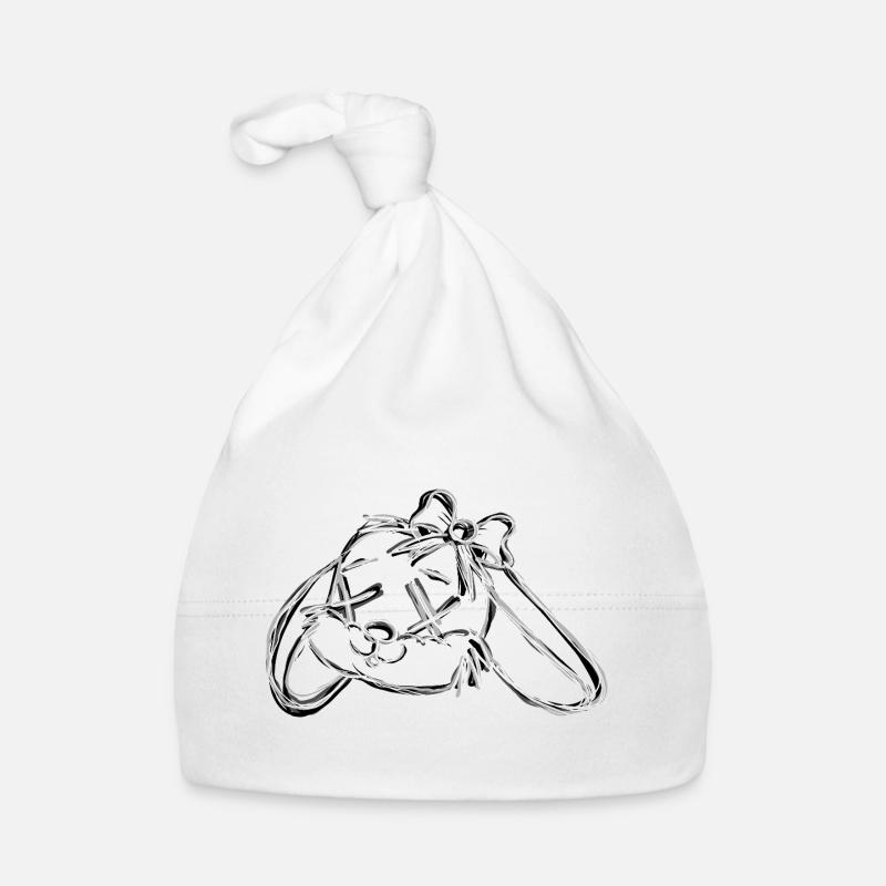 Dead Bunny Grey Baby Bio-Mütze