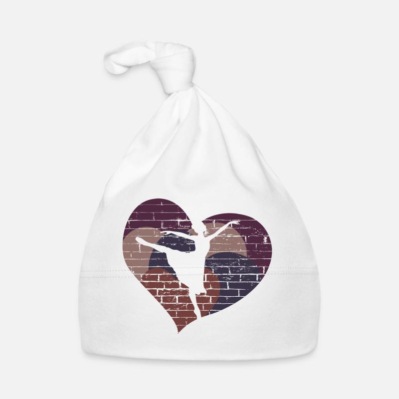 Danseur Danseur - Design - Bonnet bio Bébé - blanc