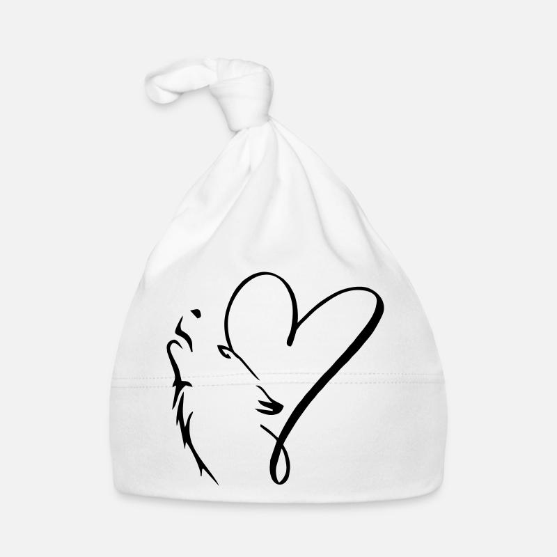 Wolf, she-wolf Organic Baby Cap