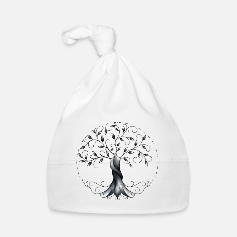 Baum des Lebens Baby Bio-Mütze