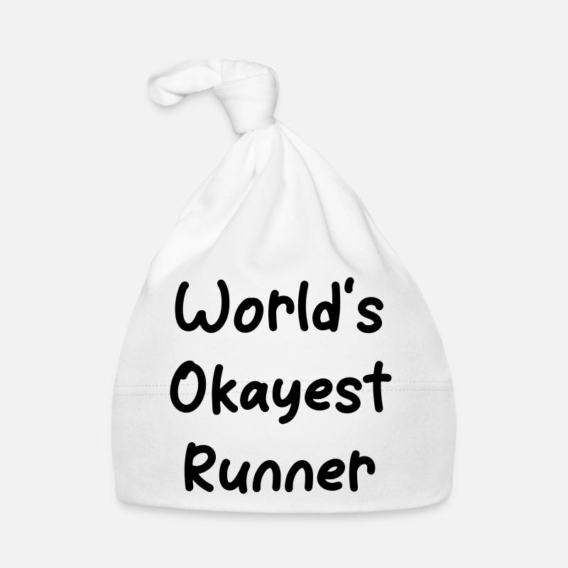 World's okayest Runner Baby Bio-Mütze