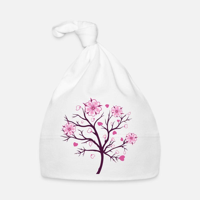 Fleurs de cerisier Sakura Spring Bonnet bio Bébé
