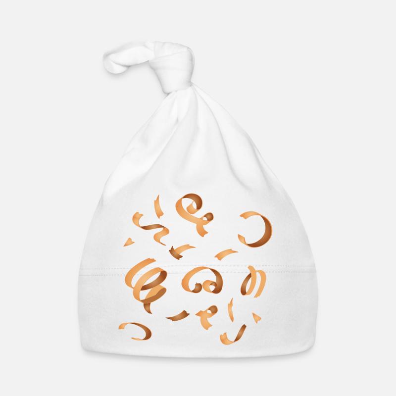 Holzspäne - Wo gehobelt wird, da fallen Späne Baby Bio-Mütze