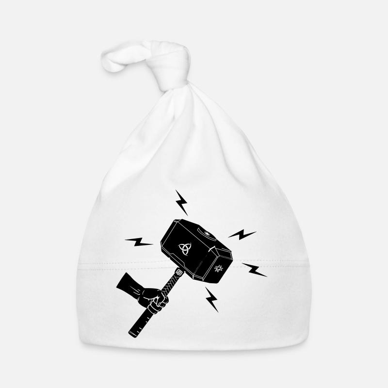 Marteau de thor Thor s marteau Mjolnir Bonnet bio Bébé
